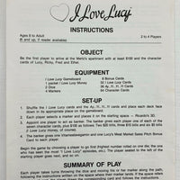 I Love Lucy Game - 1997 - Talicor - Great Condition