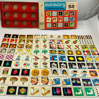 Memory Game - 1966 - Milton Bradley - Very Good Condition