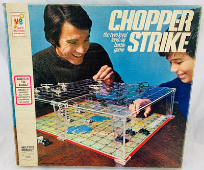 Chopper Strike Game - 1976 - Milton Bradley - Great Condition