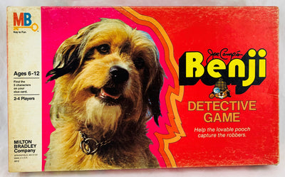 Benji Detective Game - 1979 - Milton Bradley - Great Condition