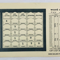 Word Out Game Fine Edition - 1967 - Milton Bradley - Great Condition
