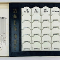 Word Out Game Fine Edition - 1967 - Milton Bradley - Great Condition