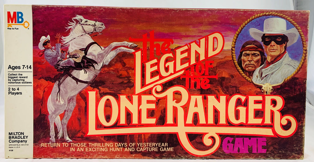Legend of the Lone Ranger Game - 1980 - Milton Bradley - New