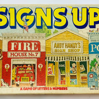 Signs Up Game - 1981 - Milton Bradley - Great Condition