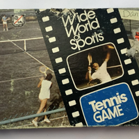 Wide World of Sports Tennis Game - 1975 - Milton Bradley - New Old Stock
