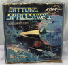 Battling Spaceships Battling Tops Game - 1977 - Ideal - Good Condition
