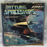 Battling Spaceships Battling Tops Game - 1977 - Ideal - Good Condition