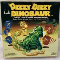 Dizzy Dizzy Dinosaur Game - 1987 - Pressman - Great Condition