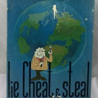 Lie, Cheat & Steal Game - 1971 - Reiss Games - Good Condition