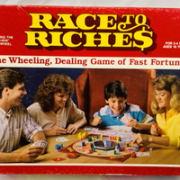 Race to Riches Game - 1989 - Golden - Good Condition