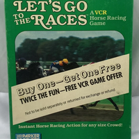 Let's Go to the Races Game - 1987 - Parker Brothers - Good Condition