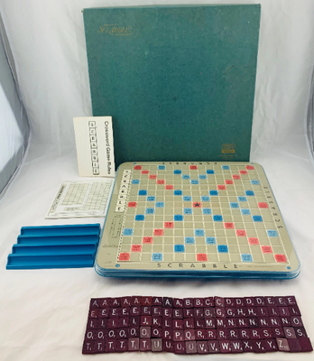 Deluxe Scrabble Turntable Game - 1967 - Selchow & RIghter - Great Condition