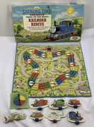 Thomas the Tank Engine's Railroad Rescue Board Game - 1992 - Good Condition