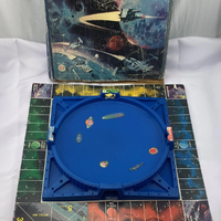 Battling Spaceships Battling Tops Game - 1977 - Ideal - Good Condition