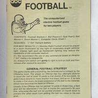 Monday Night Football Game - 1972 - Aurora - Great Condition