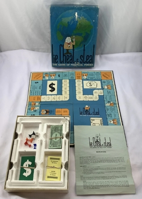 Lie, Cheat & Steal Game - 1971 - Reiss Games - Good Condition