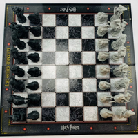Harry Potter Wizard Chess Set - Good Condition