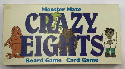 Crazy Eights Monster Maze Game - Warren - New
