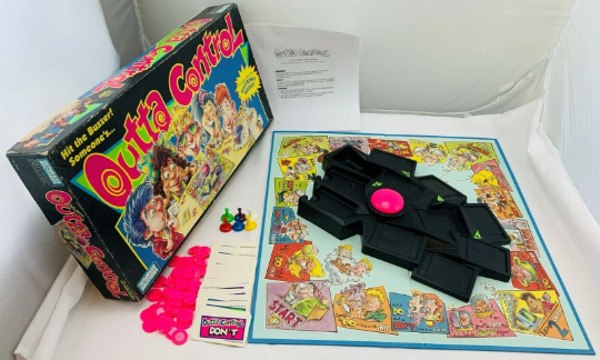 Outta Control Game - 1992 - Parker Brothers - Great Condition