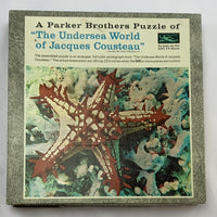 The Undersea World of Jacques Cousteau Puzzle  - Parker Brothers - New