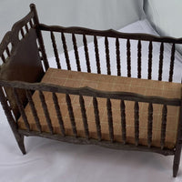 Deluxe Doll Nursery Wood Doll Furniture In Box - Amsco - Great Condition