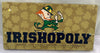 Irishopoly Monopoly Game University of Notre Dame - 1990 - Late for the Sky - Great Condition