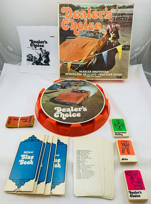 Dealer's Choice Game - 1972 - Parker Brothers - Great Condition