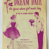 Dream Date Game - 1963 - Transogram - Good Condition