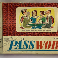 Password Game 5th Edition - 1965 - Milton Bradley - Great Condition