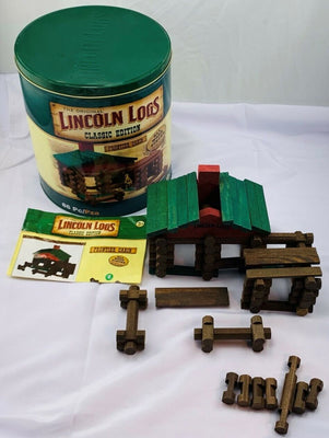 Lincoln Logs Classic Edition Frontier Cabin - Complete - Great Condition