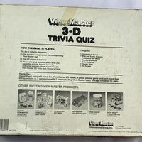 View-Master 3-D Trivia Quiz Game- 1984 - Whitman - Good Condition