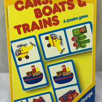 Cars, Boats, & Trains Game - 1993 - Ravensburger - Great Condition