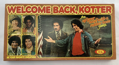 Welcome Back, Kotter: The Up Your Nose with a Rubber Hose Game - 1976 - Ideal - New