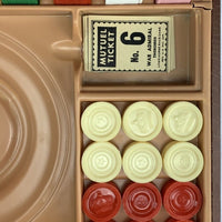 E.S. Lowe Game Case Horse Race, Backgammon, Chess, Checkers - E.S. Lowe - Good Condition