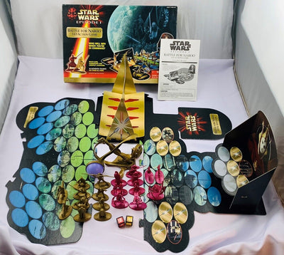Star Wars: Episode I – Battle for Naboo 3-D Action Game - 1999 - Milton Bradley - Great Condition