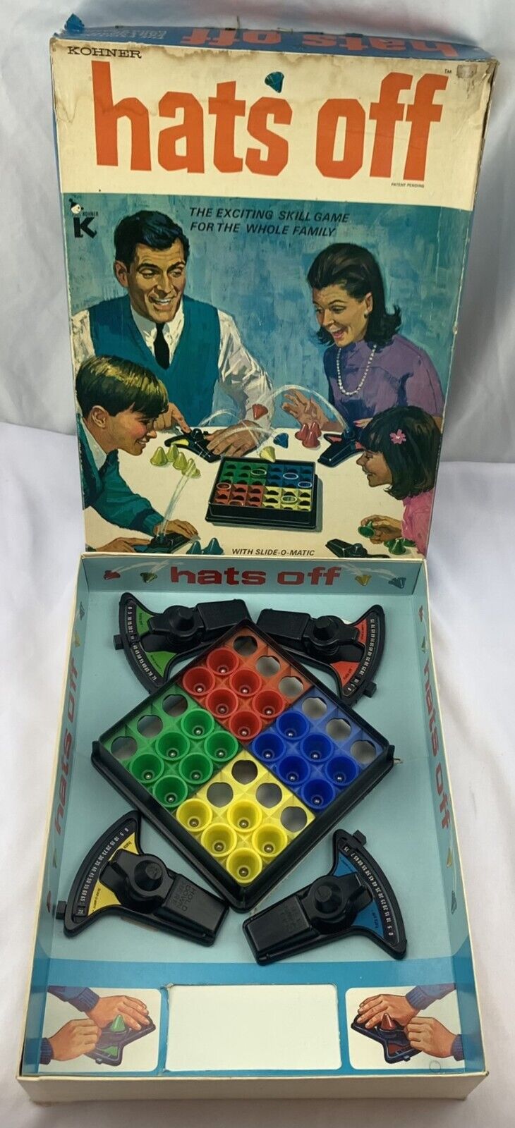 Hats Off Game - 1968 - Kohner - Good Condition