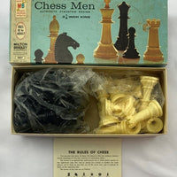 Chess Men Set - 1969 - Milton Bradley - Very Good Condition