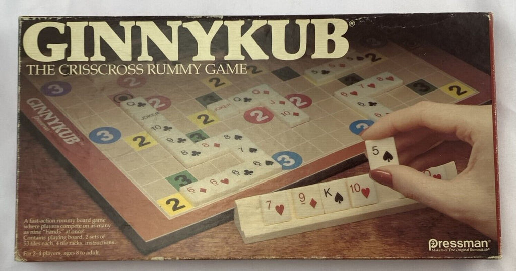 Ginnykub Game - 1983 - Pressman - New