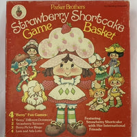Strawberry Shortcake Game Basket - 1981 - Parker Brothers - Good Condition