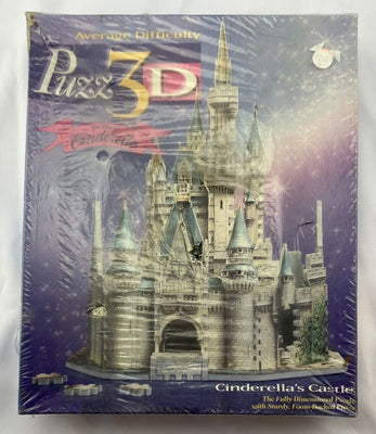 Puzz 3D Cinderellas Castle  - 1995 - Wrebbit - New