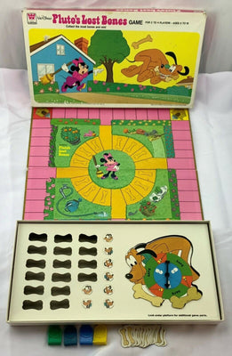 Walt Disney's Pluto's Lost Bones Game - 1976 - Whitman - Great Condition