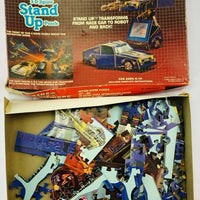 1984 Transformers Blue Streak Stand Up 3D Puzzle - 1984 - Warren - Good Condition