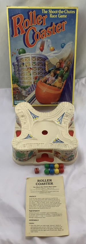 Roller Coaster Game - 1989 - Parker Brothers - Great Condition