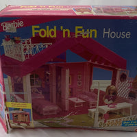 Barbie Fold N Fun Folding House IOB - 1992 - Very Good Condition