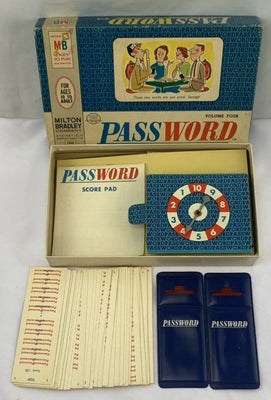 Password Game 4th Edition - 1964 - Milton Bradley - Great Condition