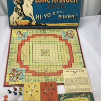 The Lone Ranger Game - 1938 - Parker Brothers - Good Condition
